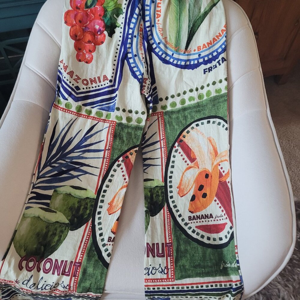 Rachel Zoe linen pants